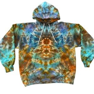 Tie Dye Hoodie, Boho, Hippie